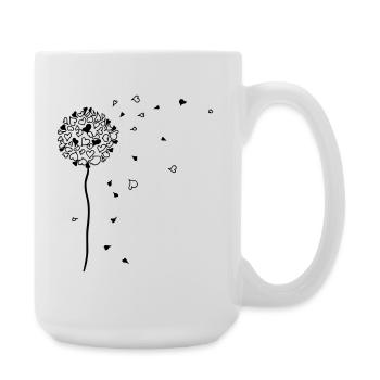 bella AMORElia - Das Original by heavenlygoods - Große Tasse 440 ml - Weiß - Rechts