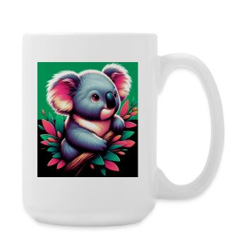 Koala - Grande tasse 440 ml - blanc - Droite