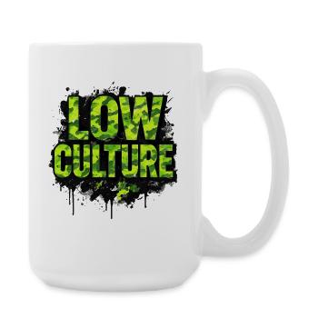 Scène streetstyle auto-tuning de basse culture - Grande tasse 440 ml - blanc - Droite