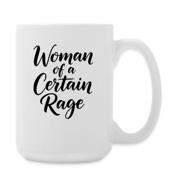 Woman Of A Certain Rage Feminine Power - Large Mug 440 ml - white - Right