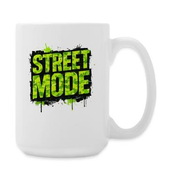 Street Fashion Tuning Car Scene JDM Shirt Sticker - Large Mug 440 ml - white - Right