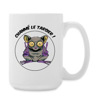 Chanmé, le tarsier ! - Grande tasse 440 ml - blanc - Droite