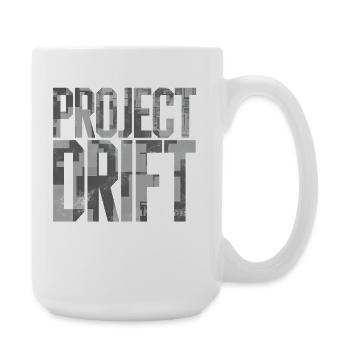 Protect Drift Shirt für Männer Streetwear - Große Tasse 440 ml - Weiß - Rechts