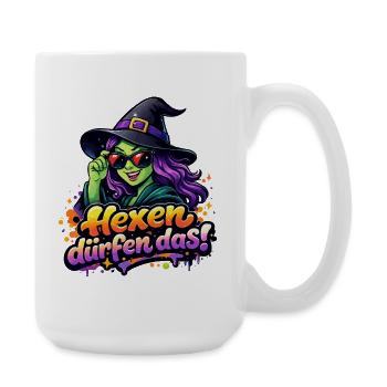 hexe-cool - Große Tasse 440 ml - Weiß - Rechts