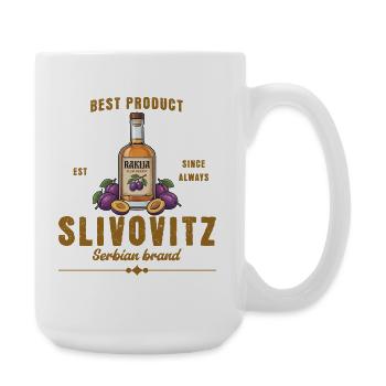 Slovovitz - Große Tasse 440 ml - Weiß - Rechts