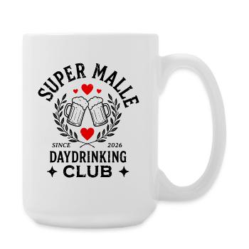 Malle 2026 Super Malle Daydrinking Club - Large Mug 440 ml - white - Right