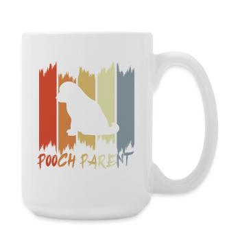 Dog owner - Large Mug 440 ml - white - Right