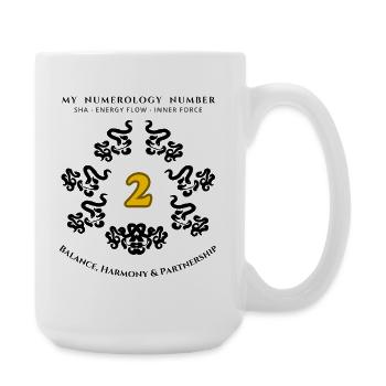 Numer_2 - Large Mug 440 ml - white - Right
