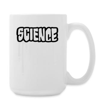 Déclaration scientifique : Déclaration sur l’éducation des nerds - Grande tasse 440 ml - blanc - Droite
