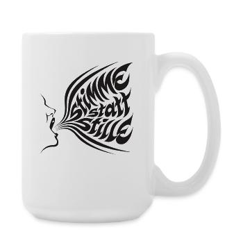 Human Is An Attitude Statement Spruch - Große Tasse 440 ml - Weiß - Rechts