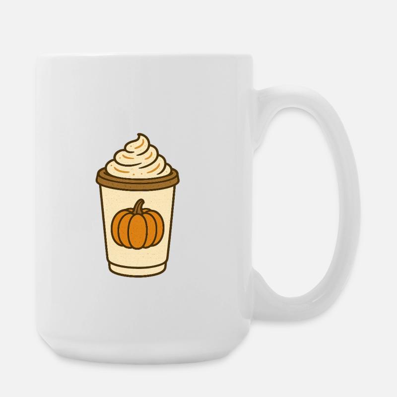 Pumpkin Spice 2 - Große Tasse 440 ml - Weiß