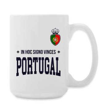 T-shirt typographique Portugal Bold 2025 - Grande tasse 440 ml - blanc - Droite
