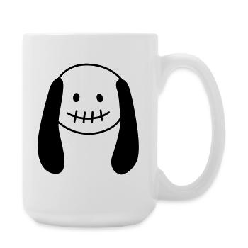 Zombie Doll – Cute & Creepy Combined - Large Mug 440 ml - white - Right