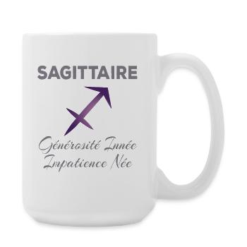 Sagittaire  - Grande tasse 440 ml - blanc - Droite