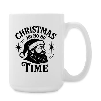 Noël à Noël weihnachten rock’n roll Santa - Grande tasse 440 ml - blanc - Droite