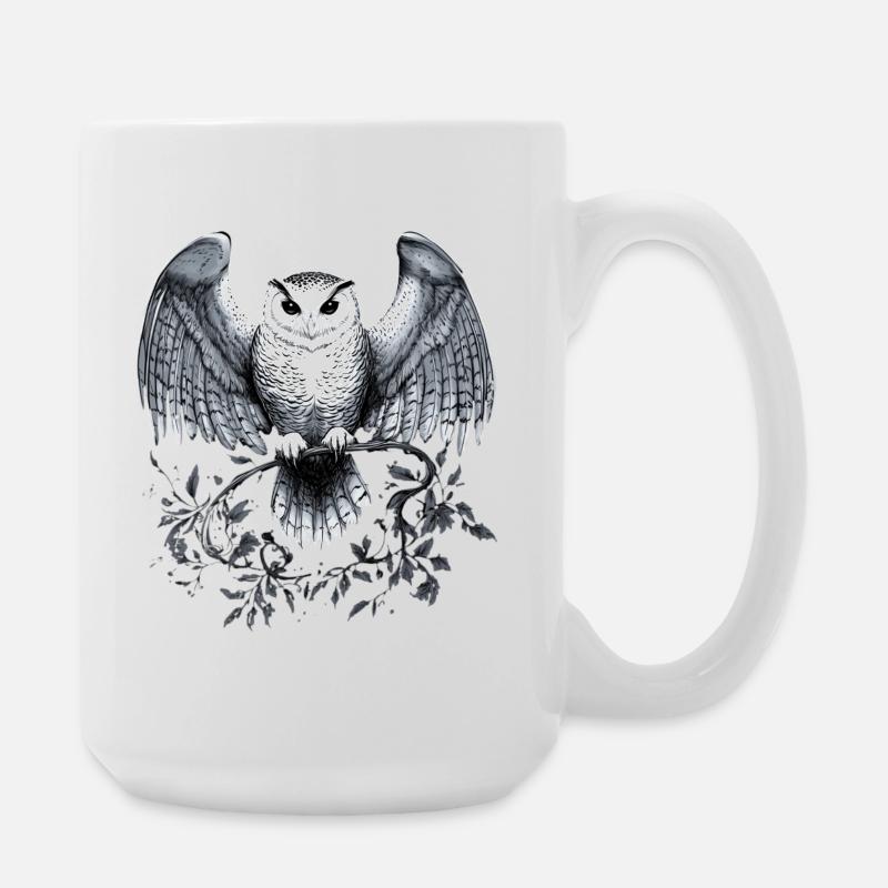 Magical Snow Ule - Large Mug 440 ml - white
