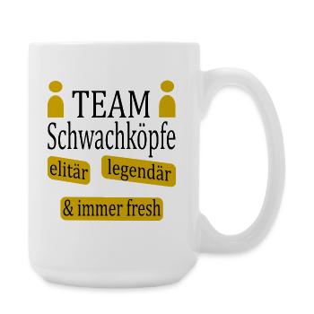 Team Idiots Elite Legendary: Always Fresh - Large Mug 440 ml - white - Right