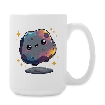Astéroïde de petite galaxie - Grande tasse 440 ml - blanc - Droite