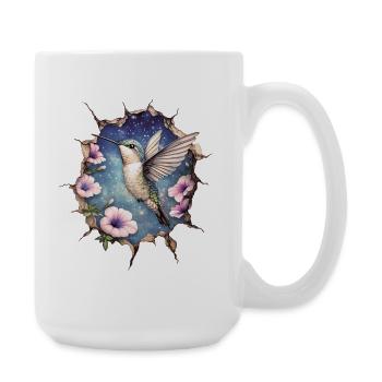 Kolibri - Große Tasse 440 ml - Weiß - Rechts