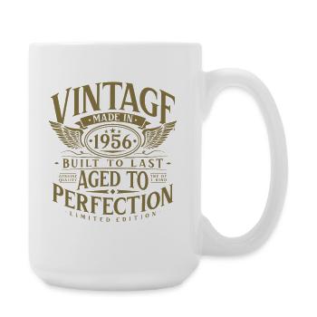 Vintage 1956 Vintage Birthday Retro Gift - Large Mug 440 ml - white - Right