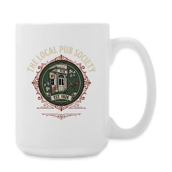 Local Pub Fan - Grande tasse 440 ml - blanc - Droite