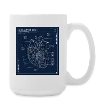 Cybernetic - Large Mug 440 ml - white - Right