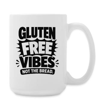 Des ambiances sans gluten, pas du pain - Grande tasse 440 ml - blanc - Droite