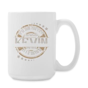 Kevin - Große Tasse 440 ml - Weiß - Rechts