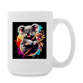 Koala - Grande tasse 440 ml - blanc - Droite