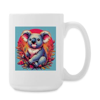 Koala - Große Tasse 440 ml - Weiß - Rechts