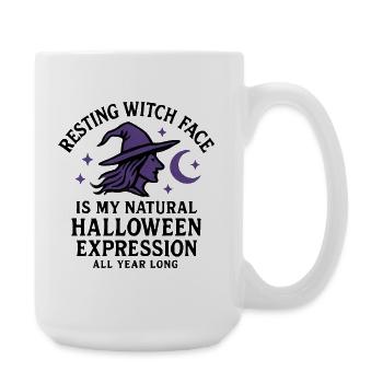 Halloween - Witch - Large Mug 440 ml - white - Right