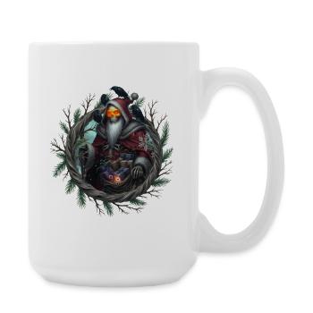 Santa Invierno's Skull - Large Mug 440 ml - white - Right