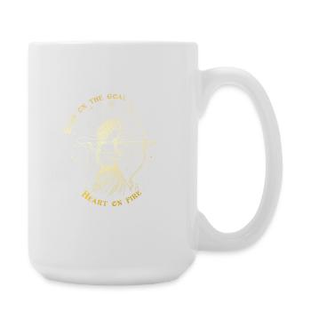 Sagittaire Zodiac Archer Signe Astrologique Cadeau - Grande tasse 440 ml - blanc - Droite