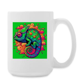 chameleon - Large Mug 440 ml - white - Right