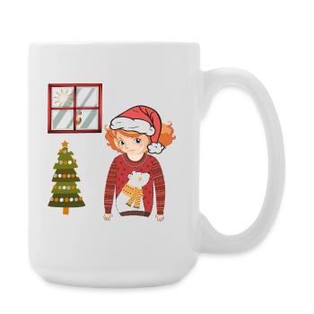 Winter magic - Large Mug 440 ml - white - Right