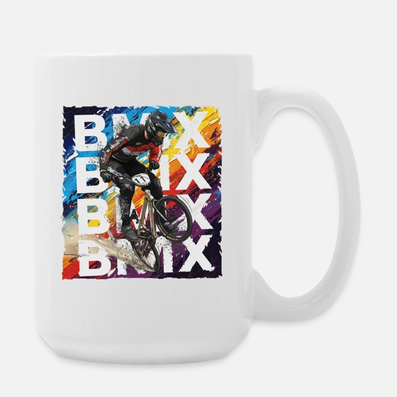 BMX - Large Mug 440 ml - white