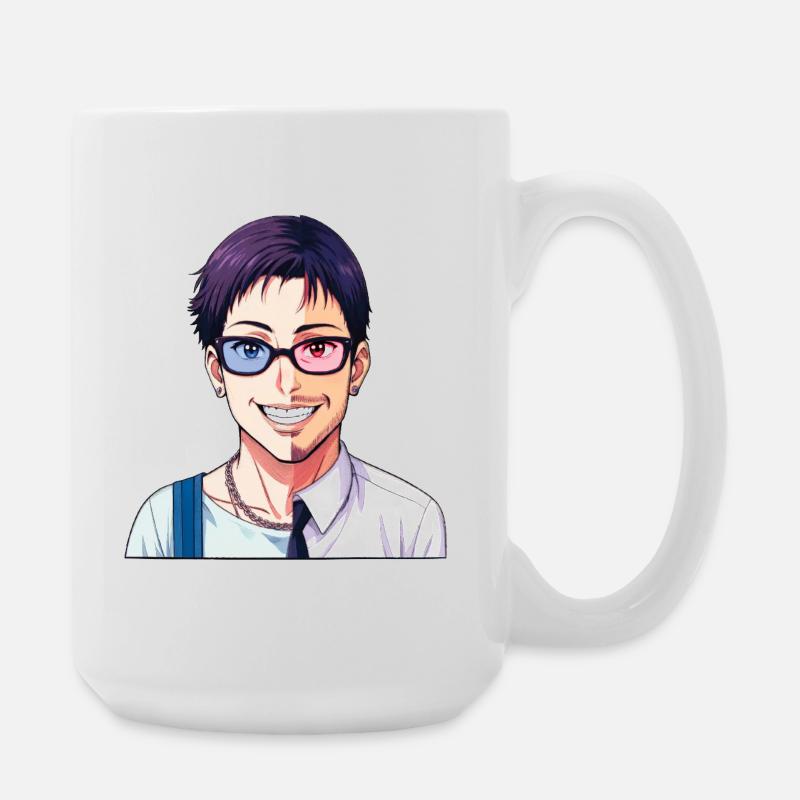 JUNGE TRAF MÄDCHEN – nette Leute - Große Tasse 440 ml - Weiß