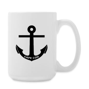 Cape Cod - Massachusetts - États-Unis - États-Unis - Grande tasse 440 ml - blanc - Droite