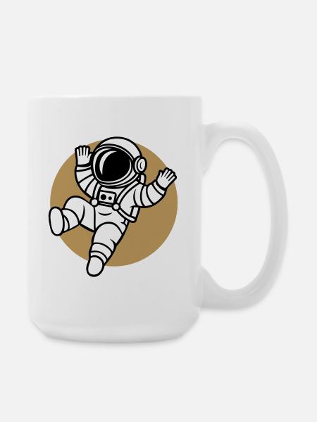 Saltonaut - Large Mug 440 ml - white