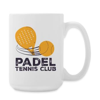 Je peux pas j ai padel - Grande tasse 440 ml - blanc - Droite