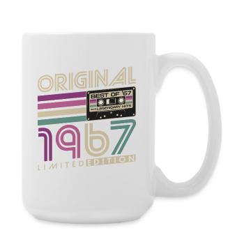 Original 1967 Vintage Retro Birthday Gift - Large Mug 440 ml - white - Right
