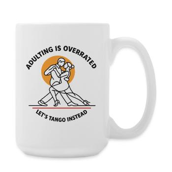 Tango Argentino Passion Gift - Large Mug 440 ml - white - Right