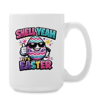 Hell Yeah It's Easter - Grande tasse 440 ml - blanc - Droite