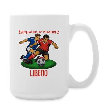 Ball Duel Libero: Everywhere & Nowhere - Large Mug 440 ml - white - Right