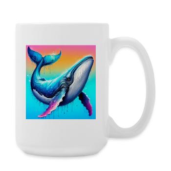 Wal - Große Tasse 440 ml - Weiß - Rechts