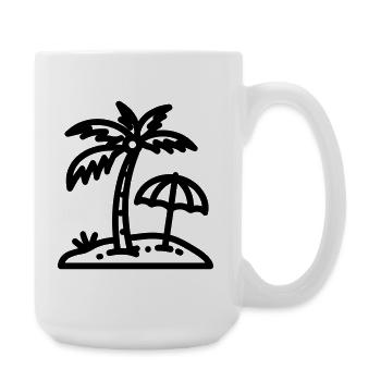 holiday - Large Mug 440 ml - white - Right