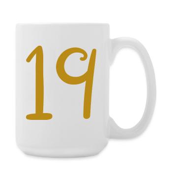 19 - Large Mug 440 ml - white - Right