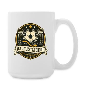 FC Flutlicht & Fehltritt - Große Tasse 440 ml - Weiß - Rechts