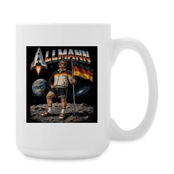 Allmann - Große Tasse 440 ml - Weiß - Rechts