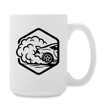 Auto Gas Speed - Large Mug 440 ml - white - Right
